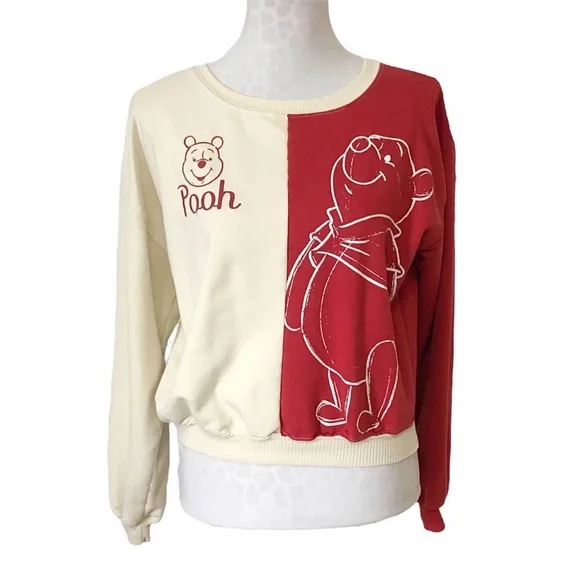 Disney Color Block Winnie the Pooh Sweatshirt - Picture 2 of 11